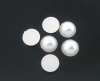 Picture of 4000 Ivory Pearl Imitation FlatBack Acrylic Embellishment Scrapbooking 4mm