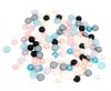 Bild von Mix glatt Acryl Perlen zum kleben 6mm verkauft eine Packung mit 1000