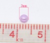 Bild von Mix Halbkreis Acryl Perlen zum kleben 3mm D..Verkauft eine Packung mit 10000