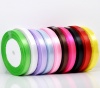 Picture of Polyester Easter Satin Ribbon Mixed 10 Colors About 12.5mm( 4/8"), 10 Rolls(Approx 25 Yards/Roll)