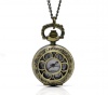 Изображение Кварцевые Карманные часы С батареей с Цепочкой 85cm длина Античная Бронза , Проданные 1 шт