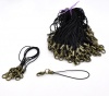 Picture of Cell Phone Lanyard Strap 0.7mm Cords W/Lobster Clasp 7cm, sold per packet of 100