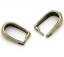 Immagine di Ottone Ganci per Ciondoli Tono del Bronzo 10mm x 6mm, 30 Pz