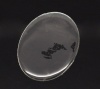 Immagine di Resina Cabochon per Abbellimento Ovale Trasparente Nulla Disegno 4.0cm x 3.0cm, 60 Pz