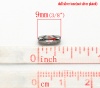 Picture of 304 Stainless Steel Ball Chain Connectors Silver Tone (Fit 2.4-3mm Ball Chain) 9mm( 3/8") x 3mm( 1/8"), 300 PCs