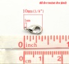 亜鉛合金 アクセサリーパーツ・金具 カニカン シルバートーン 10mm x 6mm、 50 個 の画像