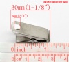 Immagine di Lega di Ferro Molletta da Bucato Tono Argento 3cm x 15mm, 20 Pz