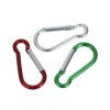 Picture of Aluminum Carabiner Keychain Clip Hook Mixed 48mm x 25mm, 20 PCs