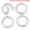 Picture of Zinc Based Alloy Safety Rings Round Silver Tone 25mm Dia, 10 PCs