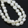 Imagen de (Grade C) Natural agua dulce perlas cultivadas Cuentas Barroco 5mm x 5mm-9mm x 6mm , Agujero: acerca de 0.5mm , longitud: 37.0cm , 1 Sarta (Aprox 65 Pcs/sarta)