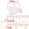 Изображение Подвеска Античное Серебро "Рука" "Hand Made" 13*11мм, 100 шт/уп