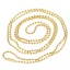 Picture of Zinc Based Alloy Ball Chain Necklace Gold Plated 80cm(31 4/8") long, Chain Size: 2mm Dia., 12 PCs