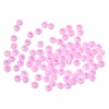 Image de Perles de Rocailles en Verre Fuchsia Diamètre: 2mm, Tailles de Trous: 0.5mm, 150 Grammes