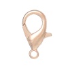 Picture of Copper Lobster Clasps Rose Gold 10mm( 3/8") x 6mm( 2/8"), 50 PCs