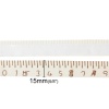 Image de Ruban Adhésif en Coton Crème Chiffre 10.2x7.9cm, 2 Rouleaux(Env. 2 Yards/Rouleau)