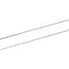 Picture of Brass Link Crimpable Chain Findings Silver Tone 0.7x0.6mm, 20 M