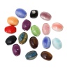 Picture of Ceramics Beads Oval At Random About 12mm x11mm, Hole: Approx 2.5mm, 20 PCs