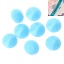 Picture of Acrylic ss38 Pointed Back Rhinestones Round Light Blue Faceted 8mm(3/8")Dia, 500 PCs