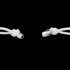 Изображение Браслеты из Шнурков, Белый 14.3cm длина, 10 ШТ