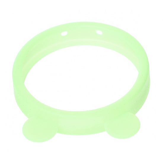 Immagine di Silicone Polsino Verde Fluorescente lunghezza:22cm 5 Pz