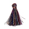 Picture of Polyester Silky Tassel Multicolor 25mm(1") long, 20 PCs