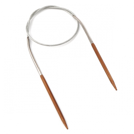 Immagine di Stainless Steel Circular Circular Knitting Needles 40cm(15 6/8") long, 1 Pair