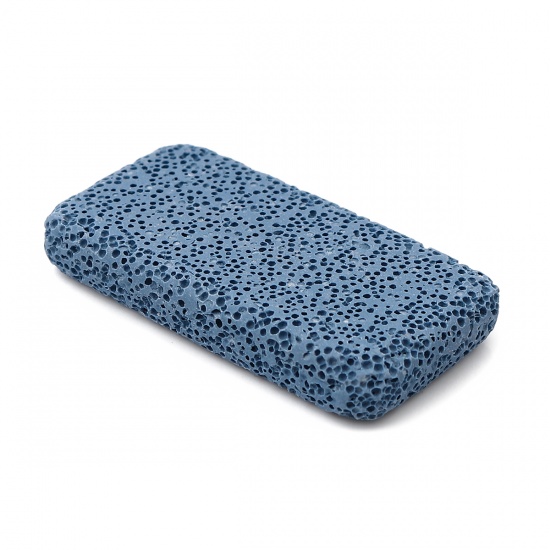 Immagine di Lava Rock Felt Oil Diffuser Pads Rectangle Blue 53mm x 37mm, 1 Piece