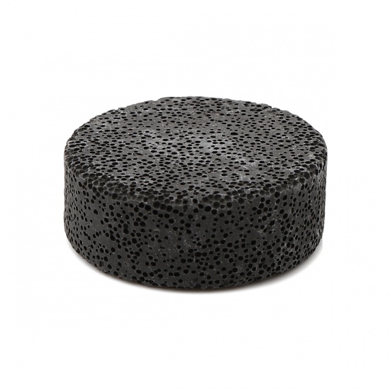 Picture of Lava Rock Felt Oil Diffuser Pads Round Black 4.3cm Dia., 1 Piece