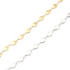 Picture of 304 Stainless Steel Anklet Silver Tone Round Heart 1 Piece