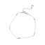 Immagine di 304 Stainless Steel Anklet Silver Tone Oval Heart 1 Piece