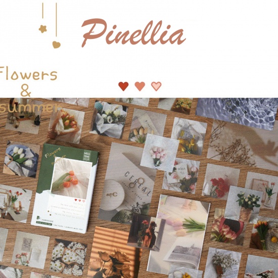 Immagine di Carta DIY Decorazione Di Scrapbook Adesivi Multicolore 11.6cm x 7.6cm, 1 Scatola