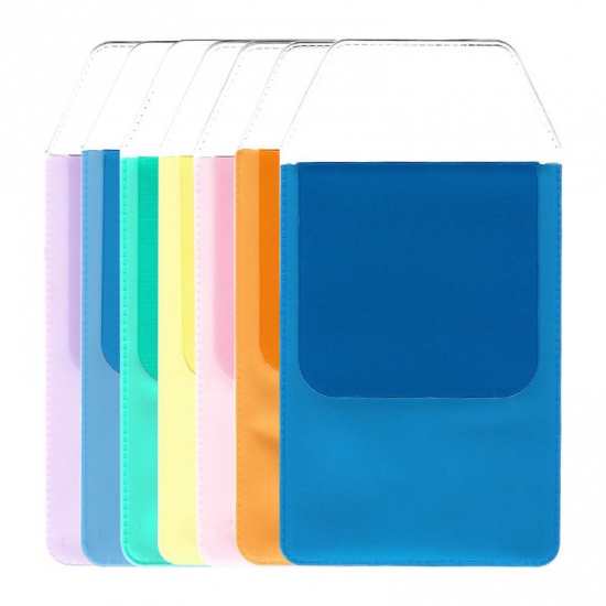 Picture of PVC Leak-Proof Pen Holder Pouch Pocket Protectors For Hospital School Office Green Frosted 1 Piece