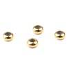Bild von Messing Perlen Rund Gold Gefüllt ca. 6.5mm D., Loch:ca. 1.2mm, 5 Stück                                                                                                                                                                                        