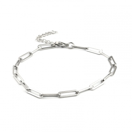 Picture of 1 Piece Vacuum Plating Stainless Steel Anklet Oval 23cm(9