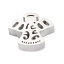 Picture of 304 Stainless Steel Religious Beads Angel Silver Tone 12mm x 10mm, Hole: Approx 1.7mm, 3 PCs