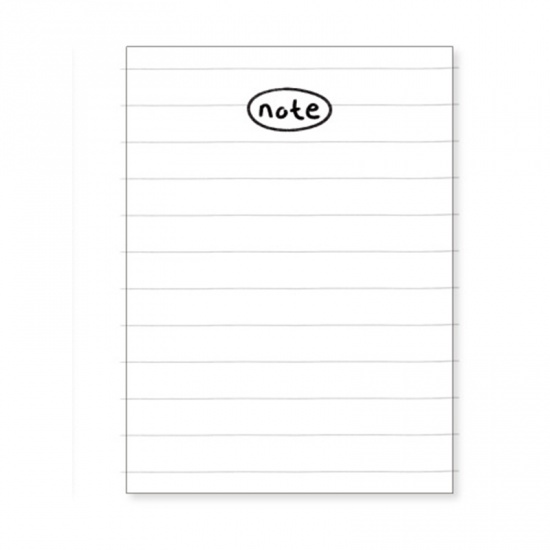 Picture of White - 50 Sheets Creative Daily Memo Pad To Do List Time Schedule Planner Office School Supplies Stationery 6.5x9cm, 2 Copies