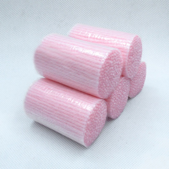 Picture of Acrylic Latch Hook Thread Cord Light Pink 60mm, 1 Roll