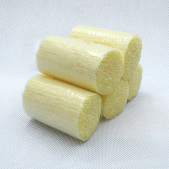Picture of Acrylic Latch Hook Thread Cord Yellow 60mm, 1 Roll