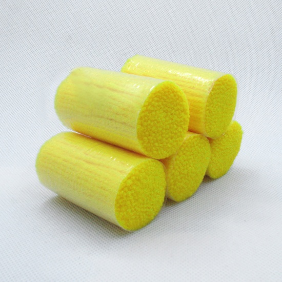Picture of Acrylic Latch Hook Thread Cord Neon Yellow 60mm, 1 Roll