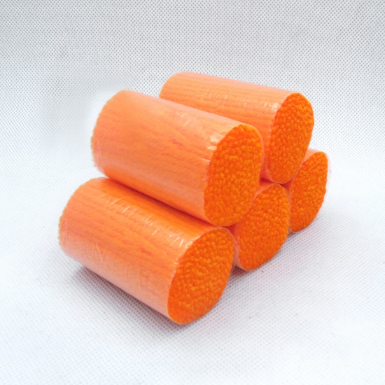 Picture of Acrylic Latch Hook Thread Cord Orange 60mm, 1 Roll