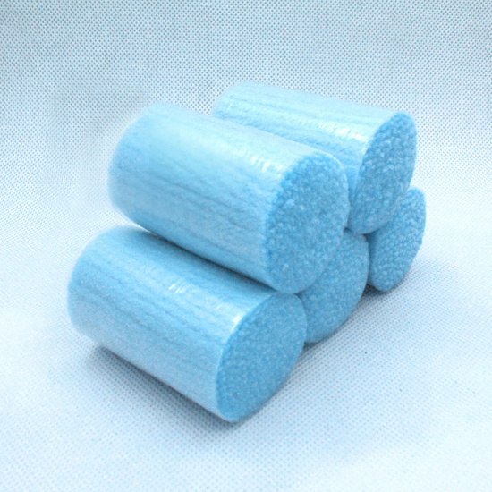 Picture of Acrylic Latch Hook Thread Cord Skyblue 60mm, 1 Roll