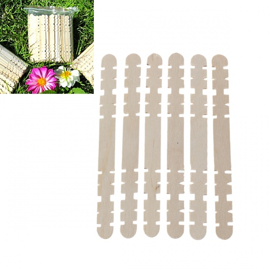 Immagine di Betulla Naturale Bastoni 11.4cm x 10mm, 2 Set (Circa 50 Pz/Pacco)