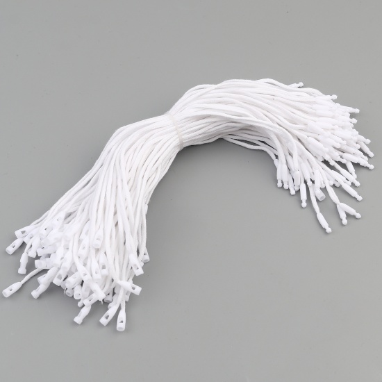 Picture of Cotton Label Cord Rope White 20.5cm , 200 PCs