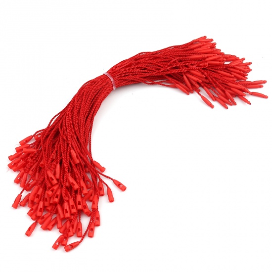 Picture of Polyester Label Cord Rope Red 20cm , 200 PCs