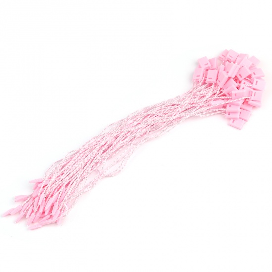 Picture of Polyester Label Cord Rope Pink 18.2cm , 200 PCs