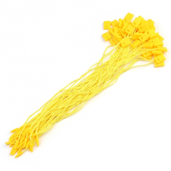 Picture of Polyester Label Cord Rope Yellow 18.2cm , 200 PCs