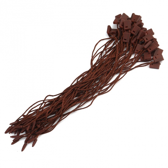 Picture of Polyester Label Cord Rope Dark Coffee 18.2cm , 200 PCs