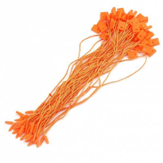 Picture of Polyester Label Cord Rope Orange 18.2cm , 200 PCs
