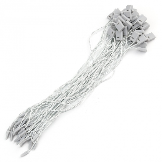 Picture of Polyester Label Cord Rope Gray 18.2cm , 200 PCs