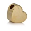 Immagine di Ottone Perline Cuore Oro Placcato Oro Placcato Come 5mmx 4mm, Foro: circa 1.2mm, 20 Pz
